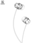 Picture of iKAKU KSC-362 Universālas Vieglas HiFi In-Ear Austiņas 3.5mm ar Mikrofonu 1.2m Baltas