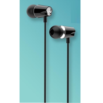 Attēls no iKaku KSC-400 Universālas Vieglas HiFi In-Ear Austiņas 3.5mm ar Mikrofonu 1.2m Melnas