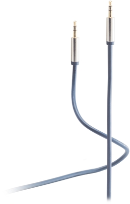 Attēls no Kabel Shiverpeaks Audio kabel mini jack 3,5mm metalowy wtyk 1,5m