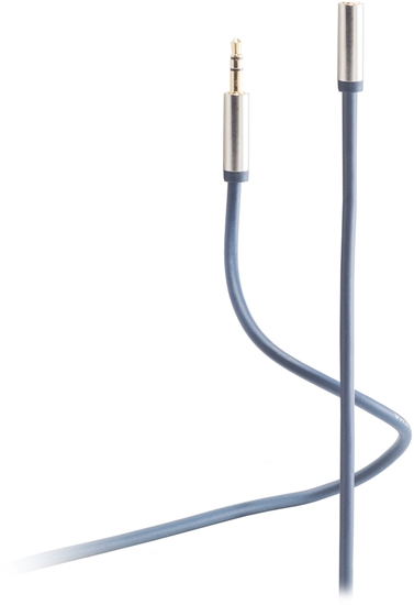 Picture of Kabel Shiverpeaks Audio Przeduacz jack 3,5mm elastyczny metal 1,5m