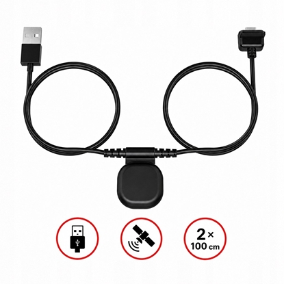 Attēls no Kabel USB Nillkin Kabel USB AKEEYO USB-A do USB-C z moduem GPS - czarny