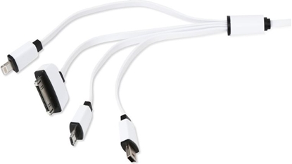 Attēls no Kabel USB Omega USB-A - 1 m Czarny (OUCK4WB)