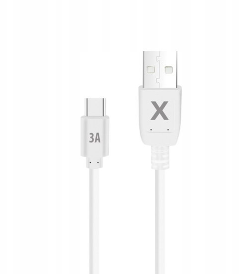 Picture of Kabel USB Techonic Maxlife kabel USB - USB-C 2,0 m 3A biay