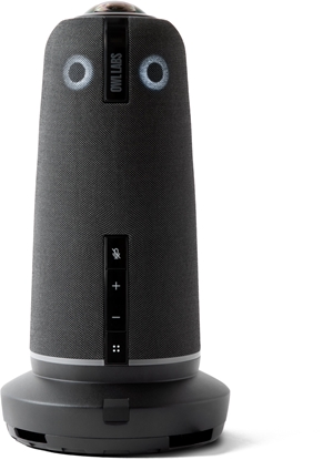 Изображение Kamera internetowa OWL Owl Labs Meeting Owl 5 Pro  inteligentna kamera do wideokonferencji 4K 360 stopni, mikrofon i gonik (automatyczne ustawianie ostroci gonika, BYOD z jednym kablem, natywna obsuga HDMI i Ethernet)