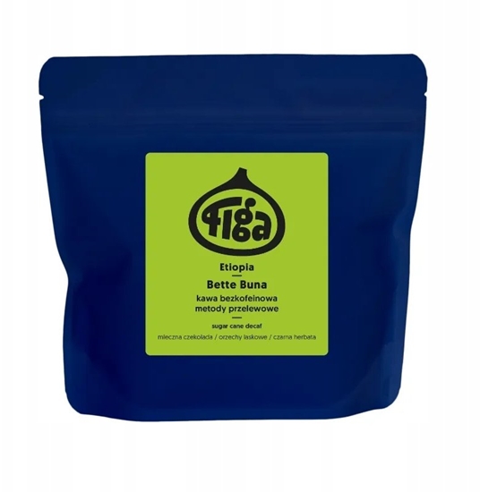 Picture of Kawa ziarnista Cafe Michel Kawa ziarnista Figa Etiopia Bette Buna 250g - kawa bezkofeinowa