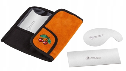 Picture of Kirschen Scraper set 3800-01 in suede case 3 pcs.