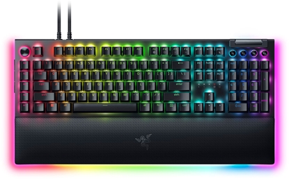 Attēls no Klaviatūra Razer BlackWidow V4 Pro Green Switch