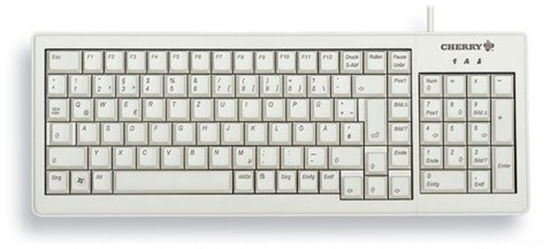 Picture of Klawiatura Cherry CHERRY XS G84-5200LCMCH-0 klawiatura Dom USB Swiss Szary