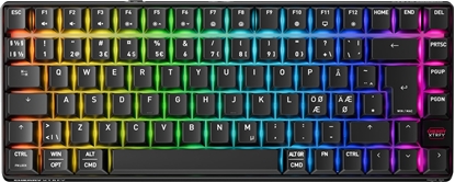 Attēls no Klawiatura Cherry K33 COMPACT FS WIRELESS/KEYBOARD BLACK PAN-NORDIC