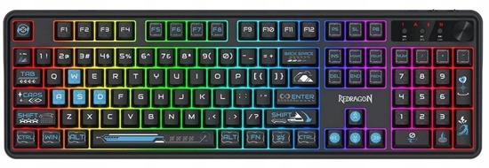 Picture of Klawiatura Redragon RM104 Volcano K526BB-WL