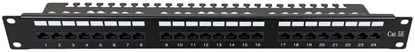 Attēls no Lanview Cat5E 1U 24 Port Patch Panel
