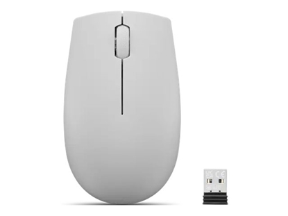 Изображение Lenovo | Compact Mouse with battery | 300 | Wireless | Arctic Grey