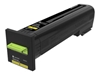 Picture of Lexmark 82K2XYE toner cartridge 1 pc(s) Original Yellow