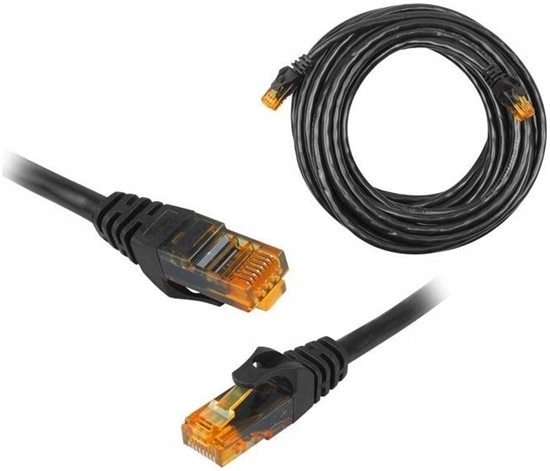 Picture of Lexton Kabel komp.sieciowy UTP 8P8C CAT6e 10m (patchcord) czarny