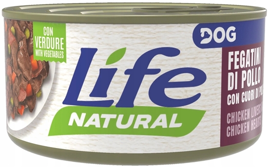 Picture of Life Pet Care LIFE DOG pusz.90g CHICKEN LIVER + HEARTH   /24