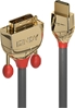 Picture of Lindy 1m HDMI to DVI Cable, Gold Line