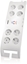 Picture of Listwa zasilajca Philips Philips Home Electronics Surge Protector SPN3080B/10, 900 J, 8 AC outlet(s), White, 2 m, 721.5 g, 160 mm