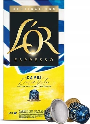 Attēls no LOR Kapsuki do Nespresso L'OR Destinations Capri Dolce Vita 10 szt.