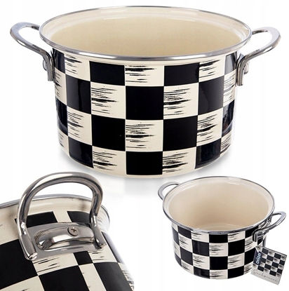 Изображение Lumarko Garnek Emaliowany 4 L ORION 22 cm Indukcja Zmywarka [kod produktu: ORI_113337]