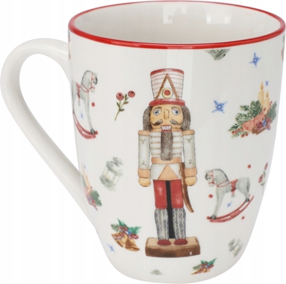 Изображение Lumarko Kubek witeczny Porcelana 320 ml Dziadek do Orzechów Zmywarka