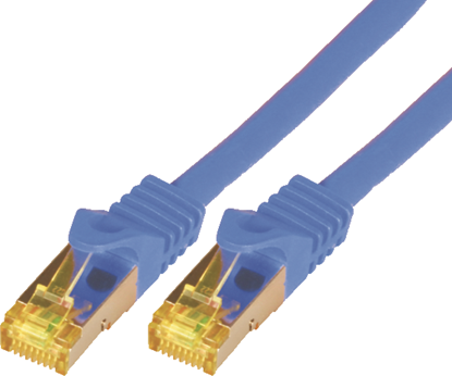Attēls no Mcab Patchcord, Cat7, S-FTP, PIMF, LSZH, 0.25m, niebieski (3724)