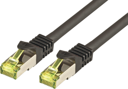 Attēls no Mcab Patchcord, S-FTP, Cat7, PIMF, LSZH, 0.25m, czarny (3712)