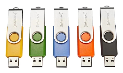 Изображение MEMORY DRIVE FLASH USB2 5X16GB/MULTIPACK 3503575 INTENSO
