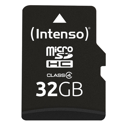 Attēls no MEMORY MICRO SDHC 32GB C4/3403480 INTENSO