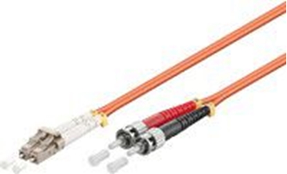 Picture of MicroConnect Patchcord wiatowdowy, LC/UPC-ST/UPC, 62.5/125, 0.5m (FIB4100005)