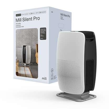 Attēls no Mill | Silent Pro Air Purifier | APSILENT | Suitable for rooms up to 115 m² | 68.3 m³ | White/Black