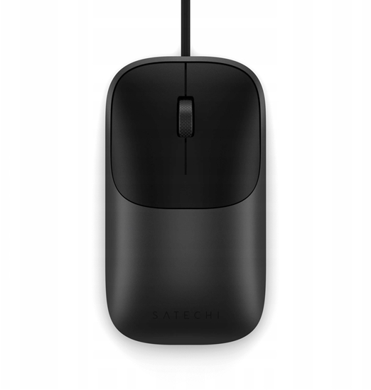 Picture of Mysz Satechi Satechi Slim LX Wired Mouse - mysz optyczna USB-A/USB-C (space black)