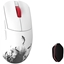 Picture of Mysz WLMouse YING Magnesium Bezprzewodowa mysz gamingowa, PAW3950HS, 8K Polling, OMRON Optical Switches - czarny/biay