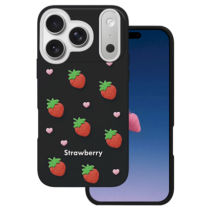 Picture of Mocco Strawberry Back Case for Apple iPhone 17 Pro
