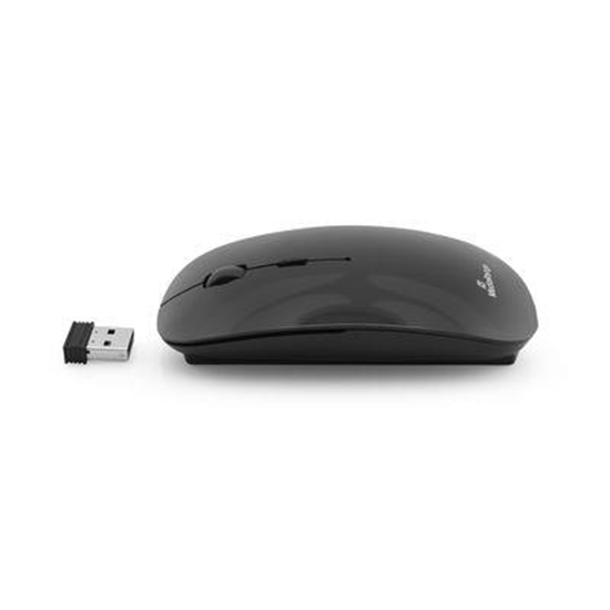 Изображение MOUSE USB OPTICAL WRL/BLACK MROS215 MEDIARANGE
