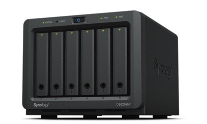 Изображение NAS STORAGE TOWER 6BAY/NO HDD DS620SLIM SYNOLOGY