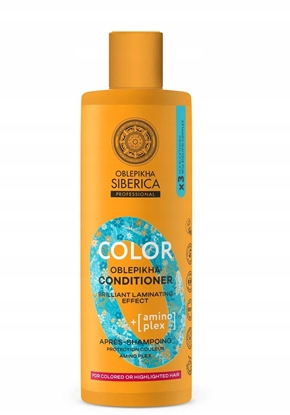 Изображение Natura Siberica SIBERICA Professional Oblepikha Color Conditioner odywka do wosów farbowanych lub z pasemkami 400ml