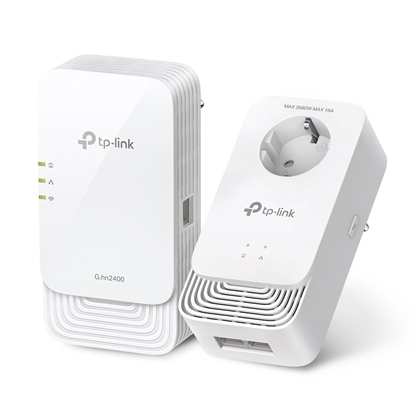 Attēls no NET POWERLINE ADAPTER 1800MBPS/PGW2440 KIT TP-LINK
