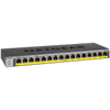 Picture of Netgear GS116PP Unmanaged Gigabit Ethernet (10/100/1000) Power over Ethernet (PoE) Black