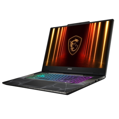 Изображение Notebook|MSI|Cyborg|17 B13WGKG|CPU Intel® CoreT i7|i7-13620H|17.3 "|1920 x 1080 pixels|RAM 16 GB|DDR5-SDRAM|SSD 1000 GB|Discrete graphics NVIDIA GeForce RTX 5070|12 GB|On-board graphics Yes|Numeric keypad Yes|OS installed Windows 11 Home|Colour Black|Wei