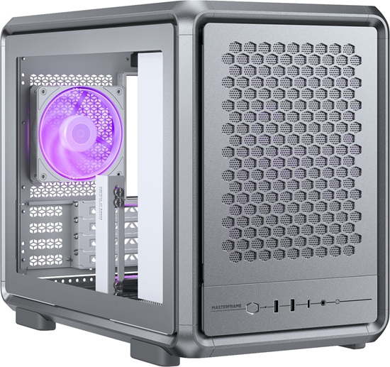 Изображение Obudowa Cooler Master 400 Mesh Midi Tower Srebrny Przezroczysty