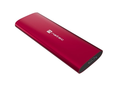 Picture of Obudowa SSD zewnętrzna RHINO M.2 NVME USB-C 3.2 ruby red 