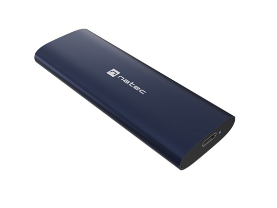 Picture of Obudowa SSD zewnętrzna RHINO M.2 NVME USB-C 3.2 steel navy 