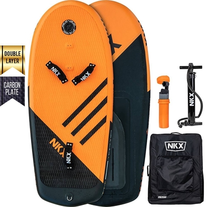 Attēls no Piepūšams sērfošanas dēlis NKX Nemesis Pro 5'3 Orange