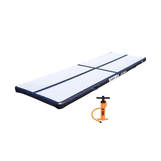 Изображение Piepūšams vingrošanas matracis Story Airtrack 3m x 1m x 10cm Melns