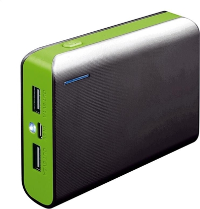 Attēls no Powerbank Platinet Micro 6000mAh Czarno-zielony