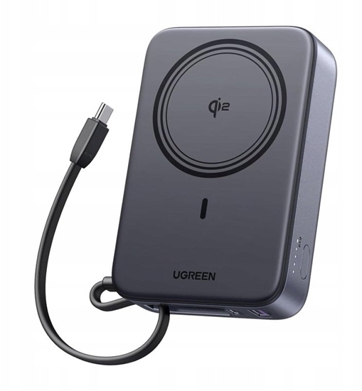 Picture of Powerbank Ugreen Powerbank magnetyczny 20000mAh PB567, USB + USB-C, Qi2 15W (szary)