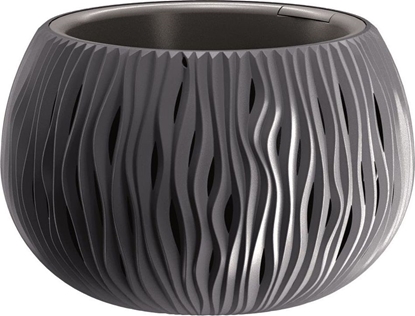 Picture of Prosperplast Doniczka Bowl Sandy antracyt 29cm (DSK290)