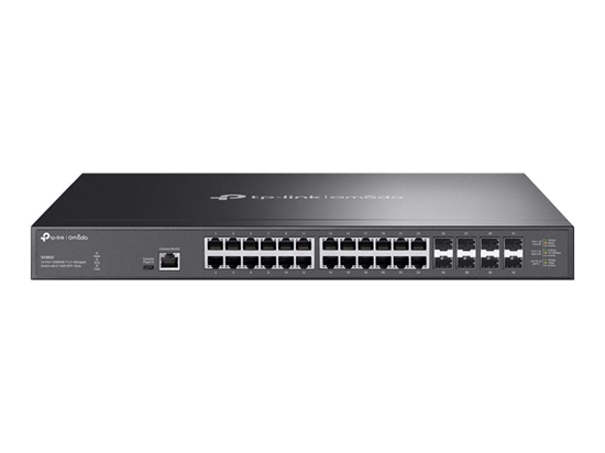 Picture of Przełącznik zarządzalny Omada SX3832  24-Port 10GBASE-T L2+ with 8 10GE  SFP+ Slots