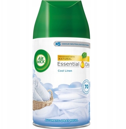 Attēls no Reckitt Benckiser Air Wick Odwieacz Zapas 250ml Cool Linen...