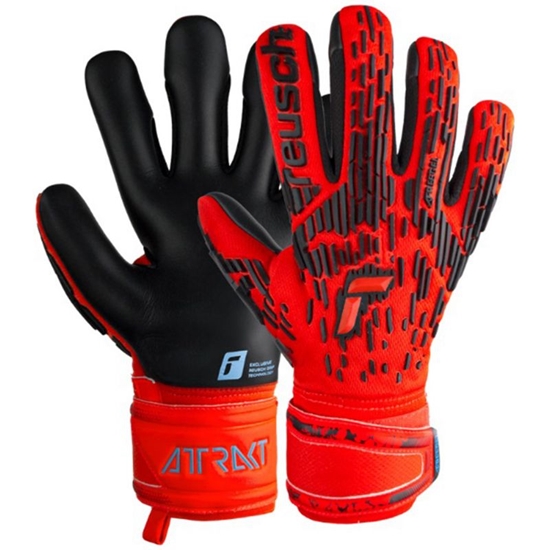 Изображение Reusch Attrakt Freegel Silver M 5370235 3333 vārtsargu cimdi - 10,5